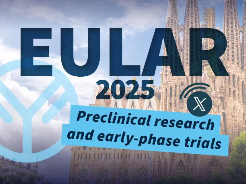 #EULAR2025 congress coverage: Preclinical research and early-phase trials
